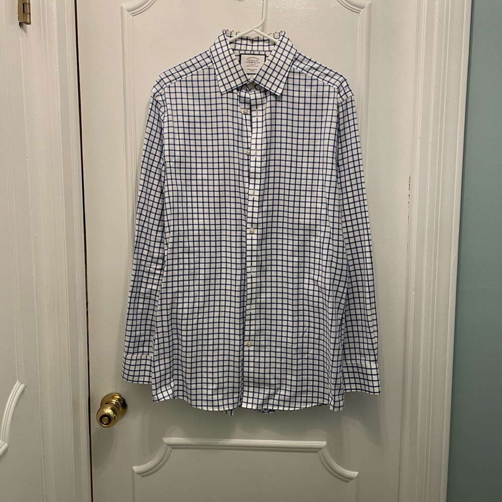 Charles Tyrwhitt Men’s Dress Shirt Extra Slim fit
